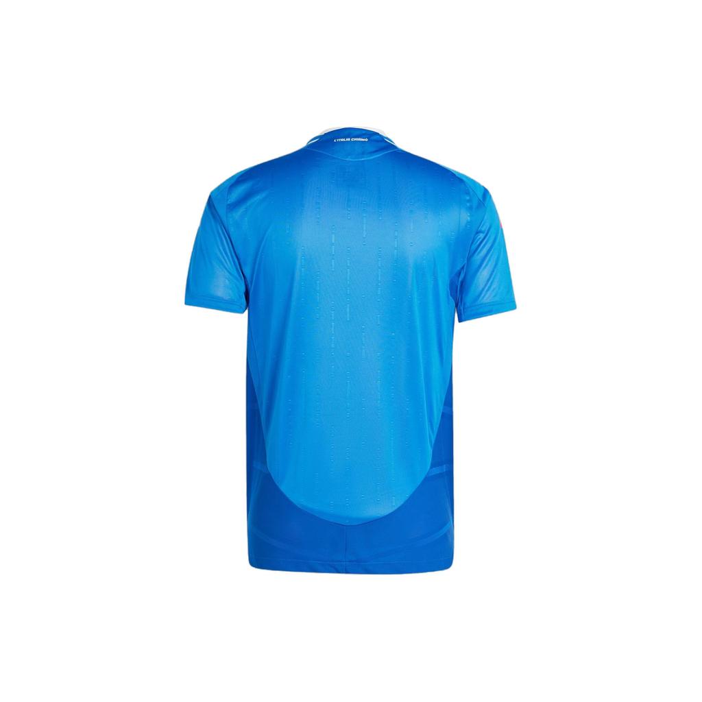 adidas Italy 2024 Home Authentic Jersey Blue Men Streetwear IN0658