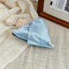 1Pcs Women'S French Luxury Shark Clip French Fabric Shell Triangle Hair Clips Hair Accessories