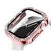 2in1 Case + Tempered Glass for Apple Watch 7/8/9 41mm, Pink