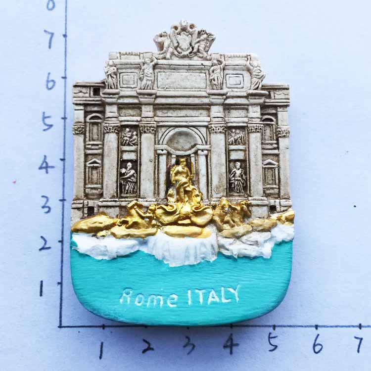 Italy Fridge Magnets Rome Milan Venice Tourist Souvenirs Travel Fridge Magnetic Stickers Home Decoration Crafts Wedding Gifts