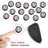 Nuevas Pegatinas Emblema Logo Accesorios para Llave de Coche Remota Artículos para Coche Para Giulietta GT 159 147 156 Mito Brera Giulia F1
