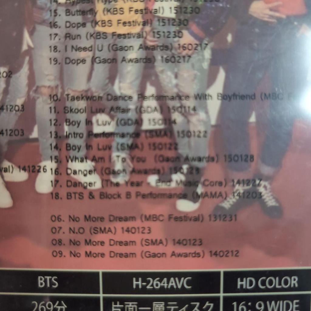 [USED] BTS 2013-2017 Music Awards Collection