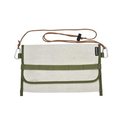 Belmont MS-127 Jute Fischtasche, Hell