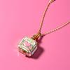 Geometric Pendant Necklace With Gold Plating For Fashionable Women And Men
