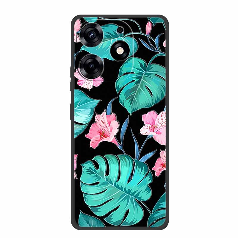 3D Emboss Case For Realme C61 Phone Case Relief Flowers Shockproof Silicone Soft Coque For Realme C61 Back Cover Case RealmeC61