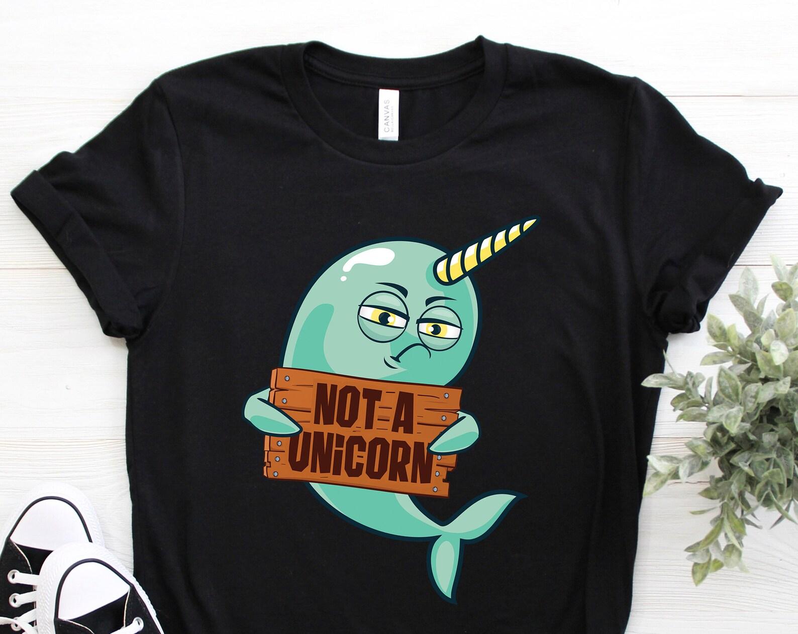 Narwhal T-Shirt, Narwhal Gift, Narwhal TShirt, Unicorn Tee, Whale, Cute Narwhal, Narwhal Lover, Kids Girls Birthday Party, Save The Narwhals 160
