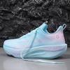 Putian new lightweight carbon plate breathable sports racing running shoes fitness jogging shoes