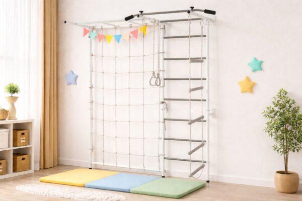 Smart Plus Climbing Frames Wall Bars - White