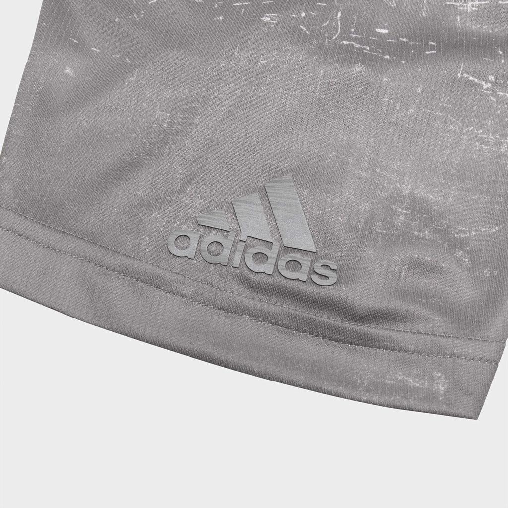 Adidas Comfortable Crew Neck Pullover Short Sleeve T-Shirt Men Tops Gray GI8882