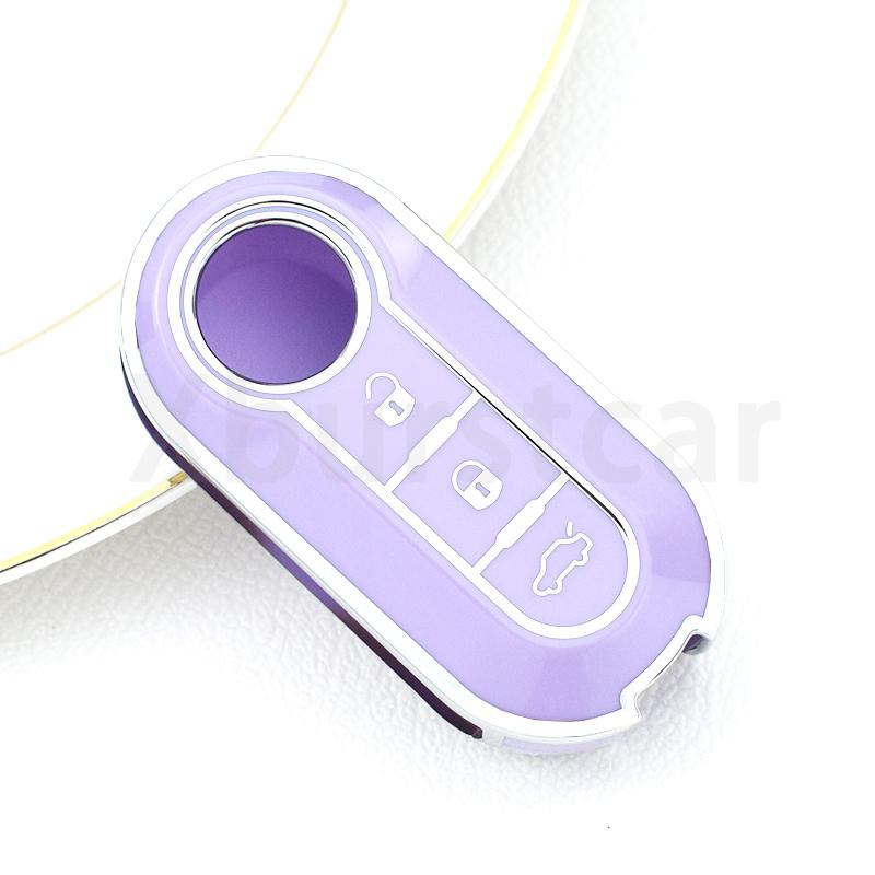 

Tpu Car Key Case Cover For Fiat 500 Panda Ducato 500L Lancia Grande Punto Dot Evo Palio For Citroen Jumper For Peugeot Boxer