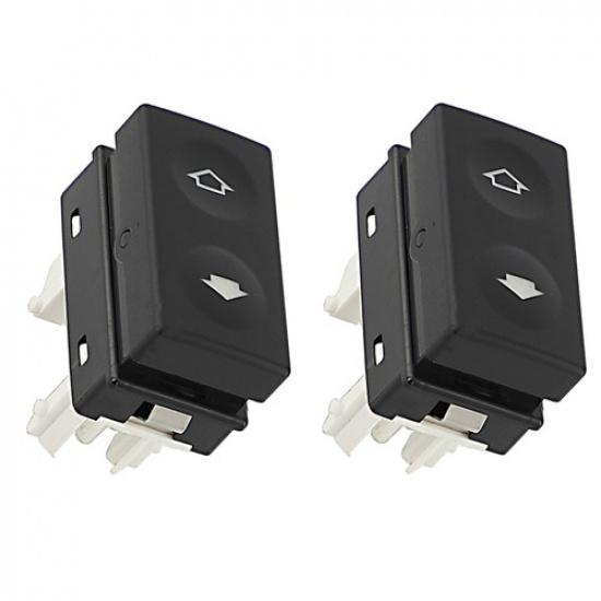 2Pcs Power Sunroof Window Switch Single Button 61311387916 For BMW 3 Series E36