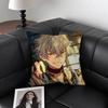 1pc Koga Ogami Pillow Case Fashion Square Pillowcase Bedroom Sofa Room Ins Decoration Leisure