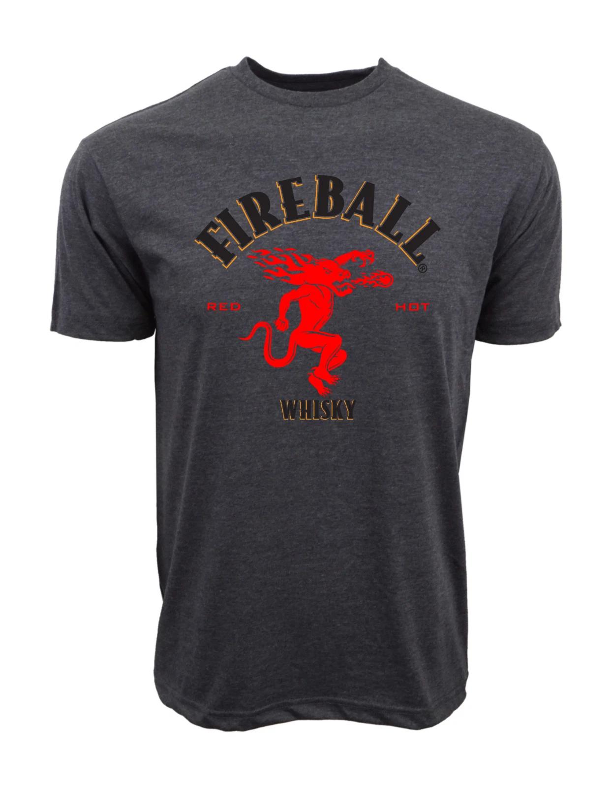 Unisex Adult Casual Graphic FireBall Whisky Best Night Ever Graphic... L