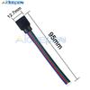 4pin 10cm LED RGB Strip Light Connector Male Female Plug Socket Connecting Cable Wire For 5050 RGB RGBW Led Strip Light