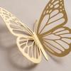 72Pcs 3 sizes Butterfly Wall Stickers Easy Cleaning 3D Butterfly Wall Decor  Home Decor