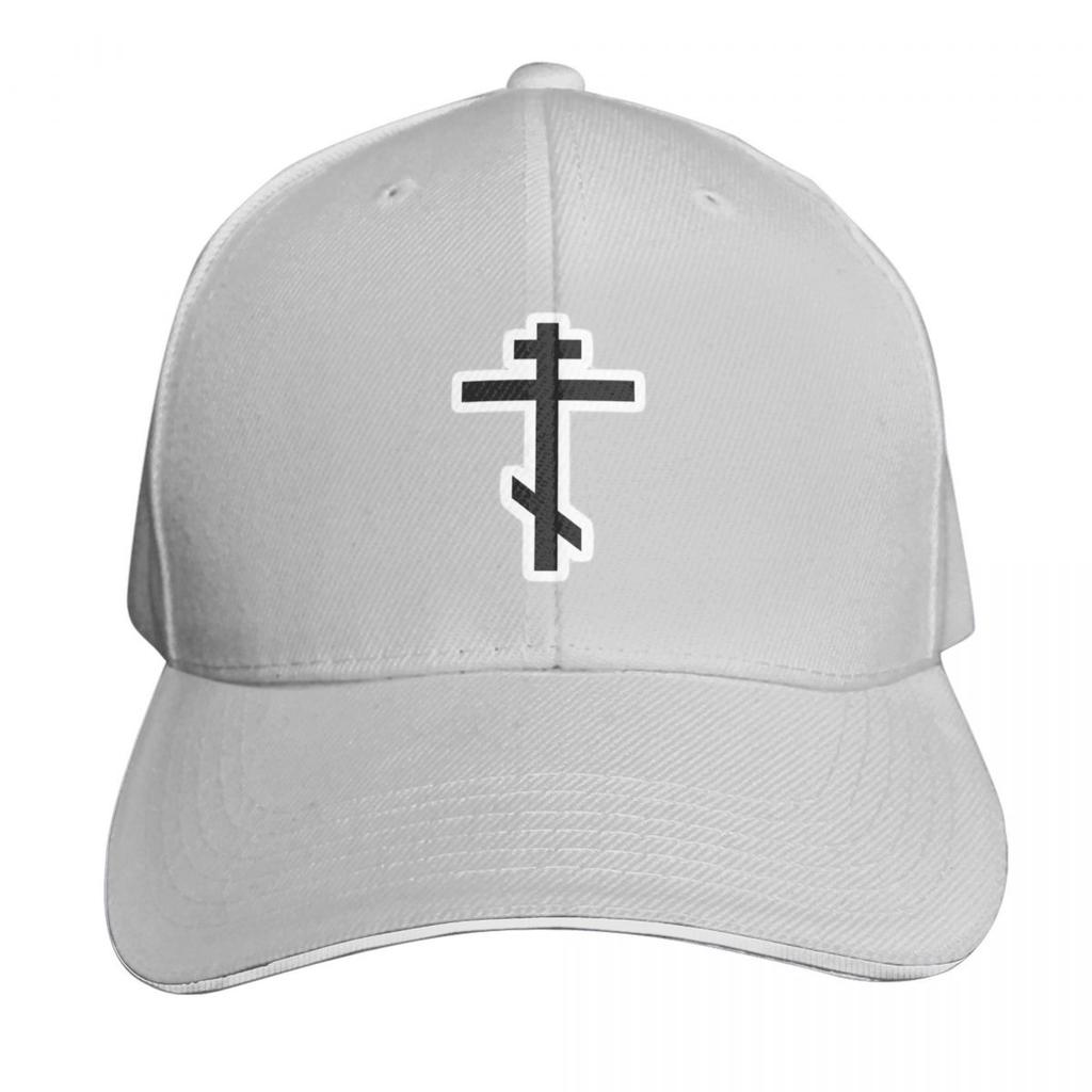 Russian Orthodox Cross Print Cap Fashion Casual Baseball Caps Adjustable Hat Hip Hop Summer Unisex Baseball Hats