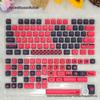 XDA Love to Crash Pink PBT Keycaps Set with Five-Side Dye-Sublimation for Mechanical Keyboards