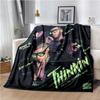 Anuel AA Rapper Hip Hop Singer Blanket Sofa Office Hiking Picnic Super Soft Quilt Fashion Flannel Throws Blanket birthday Gift