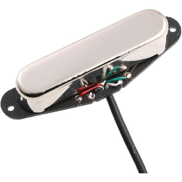 

Бесшумный винтажный тон Alnico 5 Stack Нековый звукосниматель для электрогитары Tele Telecaster Никель