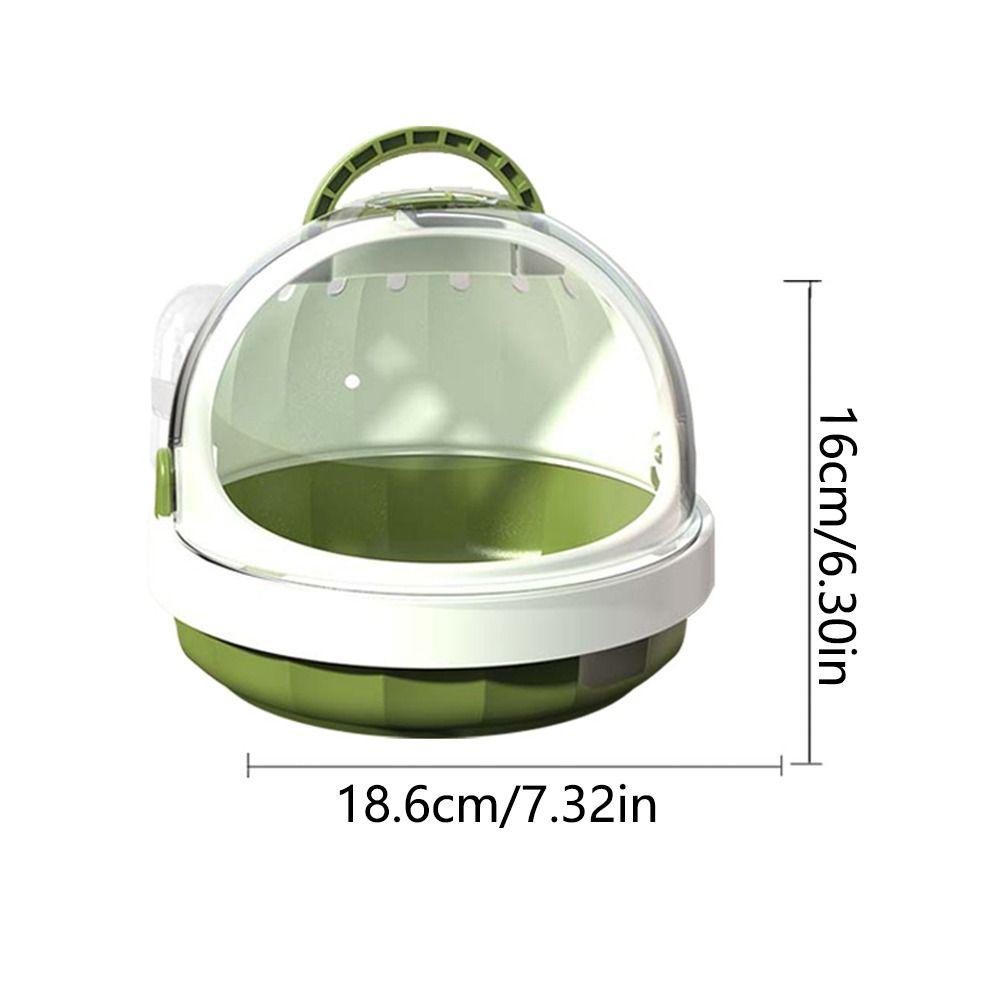 Safe Door Lock Small Animal Carrier Cage Portable Hamster Outgoing Bag Hamster Carry Box Hedgehog