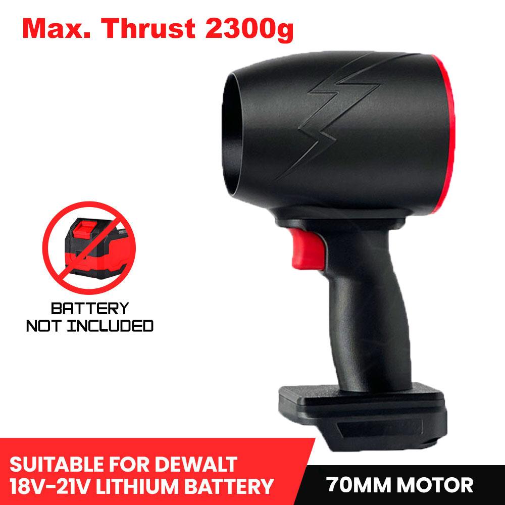 Powerful 64mm/70mm Handheld Turbo Jet Fan High Speed Brushless Motor Thrust 1500-2300g Car Wash Air Gun 1000W Violent Air Blower