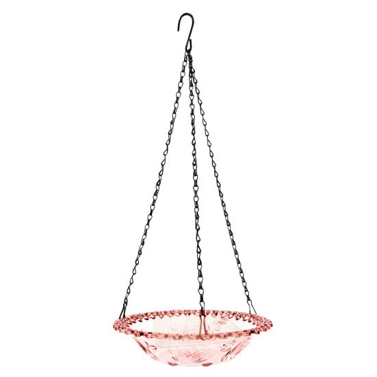 Bird Feeder with Removable Tray Hanging Bird Bath S Hook Design Bird Tub Shower Tray for Garden Balcony Patio