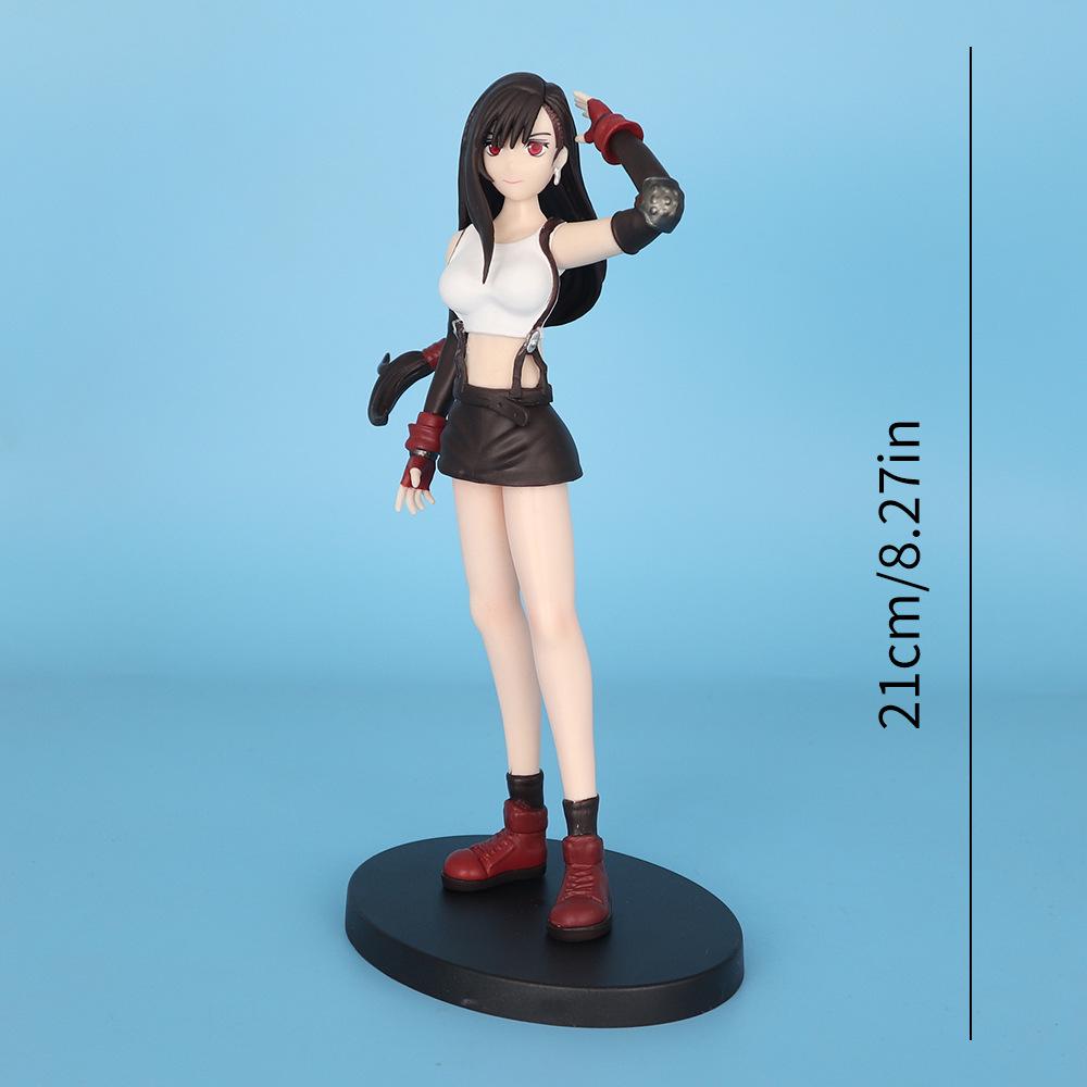 Tifa Anime Figure: Two-Dimensional Cross-Border Fantasy