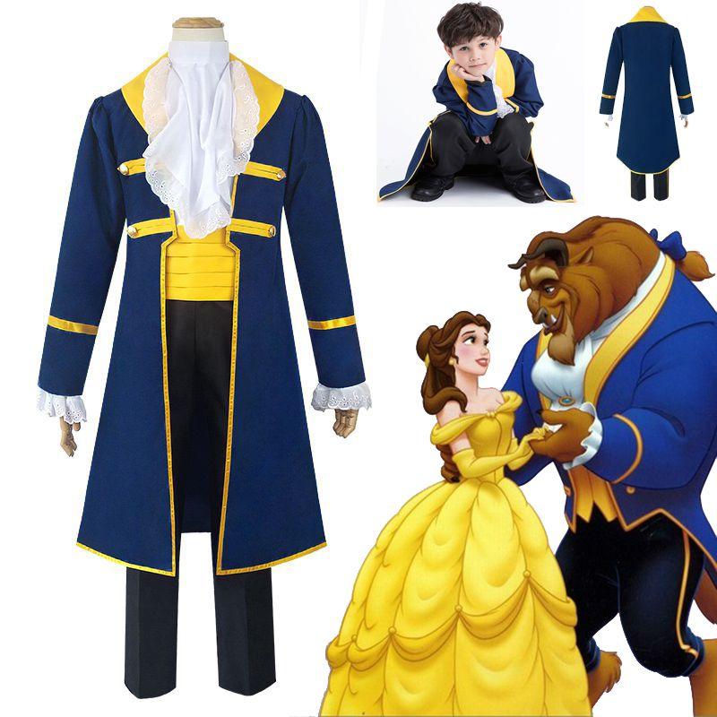 Enchanting Beauty And The Beast Prince Adam Costume For Boys With Exquisite Workmanship