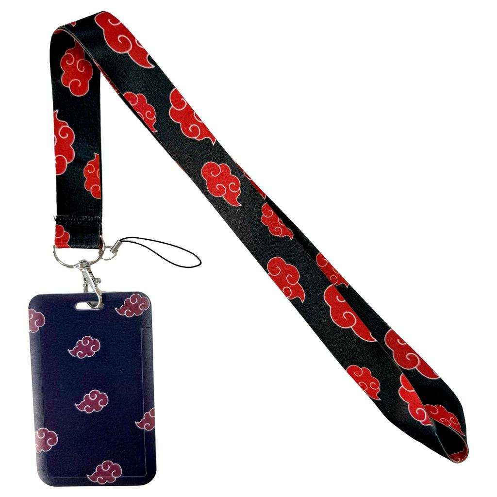Anime Kreslený Držák na Identifikační Kartu Klíčenky Šňůrka na Krk Pro Průkazku Anime Držák na Kreditní Kartu Klíčenka Popruhy