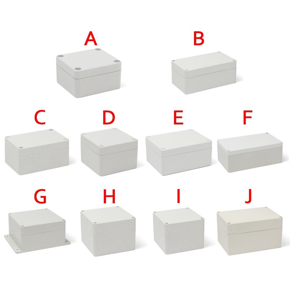 Plastic Waterproof Parts Accessories Project Instrument Case Outdoor Junction Holder Enclosure Box Electronic Boxes