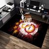 [1pc Galatasaray SK Office Carpet] Easy Maintenance Chair Rug for Conference Room Use, Durable Area Sofa Floor Mat