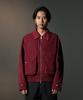 Strap Collar Blouson [Burgundy]