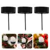 6pcs Metal Round Holders For Christmas Decorations Plug-in Cup Fixing Holder With Spike For Table Tree Wreath