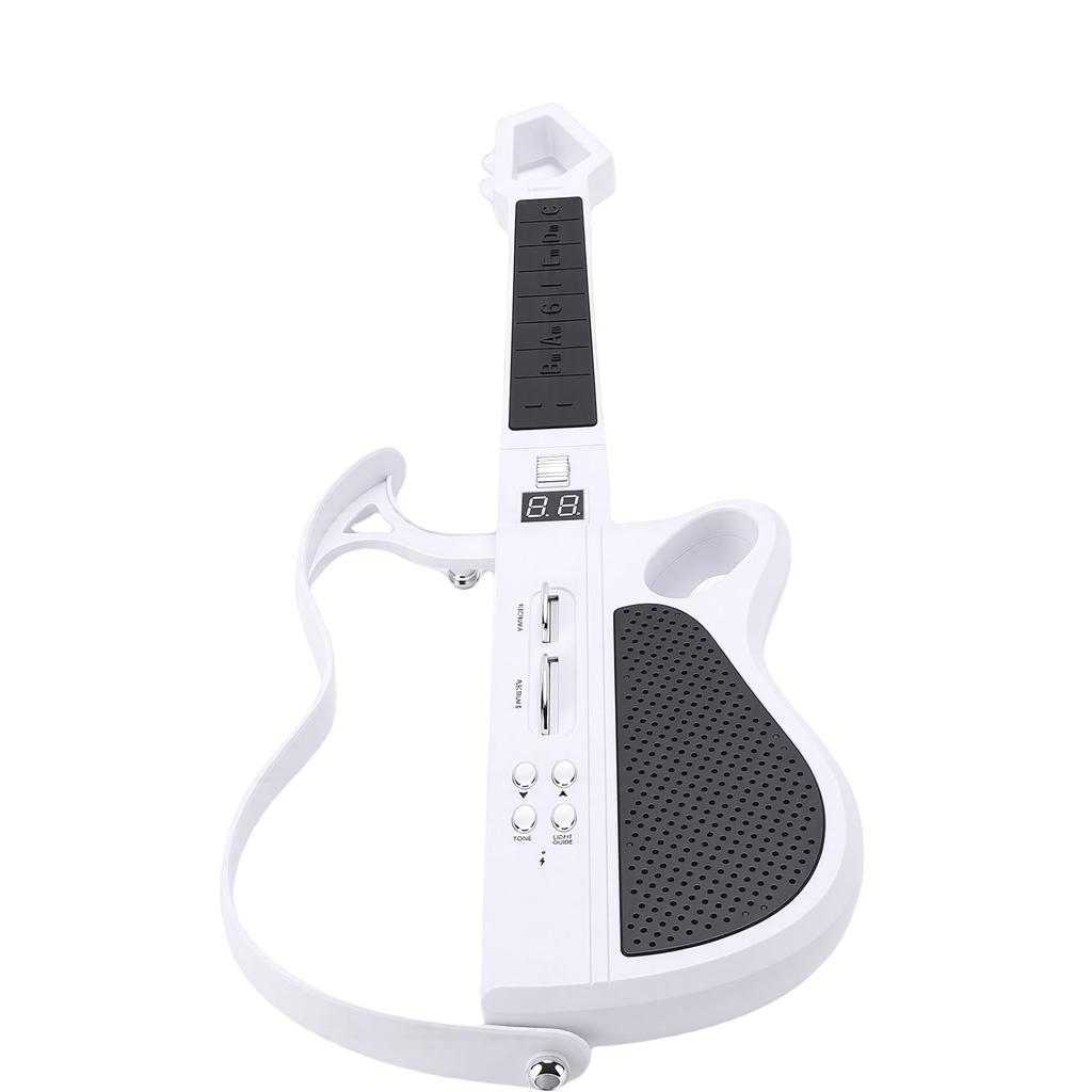 Kids Music Electric Guitar Stringless Smart Guitar Toy Musical Instrument Rechargble with LED Lights for Boys Girls 3 Yrs Old