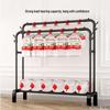 Telescopic Clothes Drying Rack: Indoor Floor-Standing, High-Grade, for Balcony and Quilts