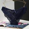 1Pcs Sexy Lace Transparent Briefs Underwear For Woman Female Low-Rise Panties With Bow Women's Underwear Intimates