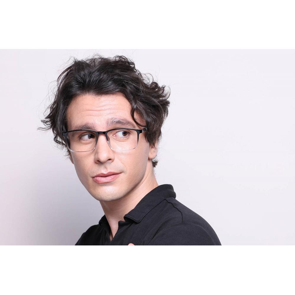 Full Rim Square Black Smartbuy Collection Brisbane 227205 C13 Fashion Unisex Eyeglasses