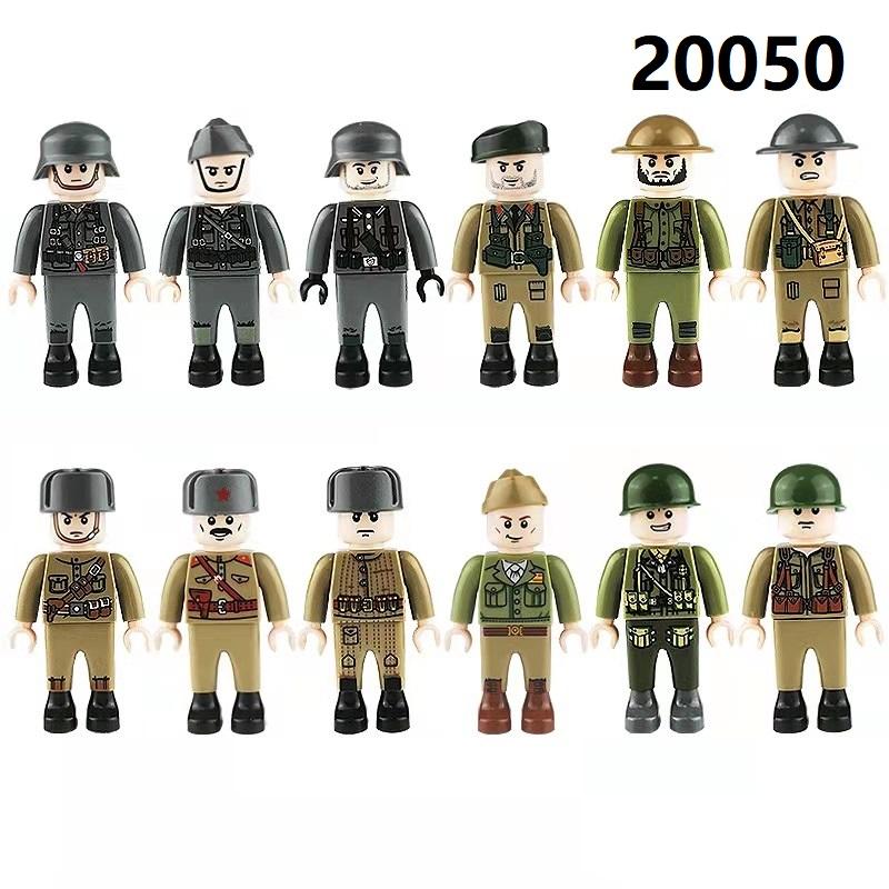 Doctors Nurses Patient City Police MOC 4.5cm People SWAT Building Blocks Figures Bricks Mini Toys for Boys Gift Toys No Playmobi