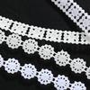 Imitation Pearls String Beads Chain for Art Craft 25M Artificial Pearls Beads Chain for Bridals Dress Wedding Decoration