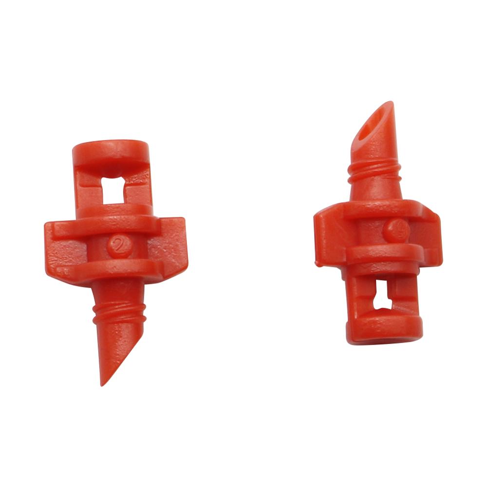 5/50 Pcs Garden Irrigation Simple Refraction Nozzle Watering Flower Mist Nozzle Threaded Connection 90/180/360 Degrees Sprayer