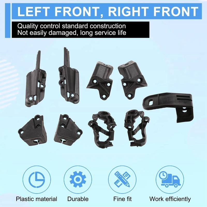 Front Headlight Repair Bracket Kits 63117348936 For BMW Z4 Roadster E89 Z4 18I 20I 28I 35I 2008-2016 Fixed Claw Mount