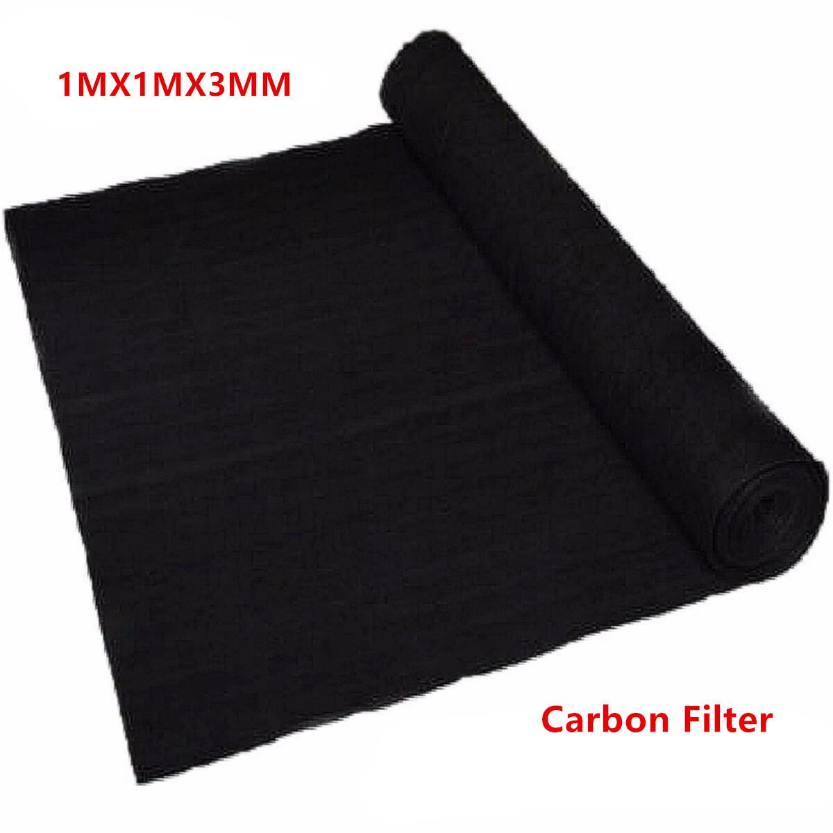 

Custom 1m x 1m Thickness 3mm Home Fabric Black Air Conditioner Activated Carbon HEPA Air Purifiers Accessories Filter Fabric