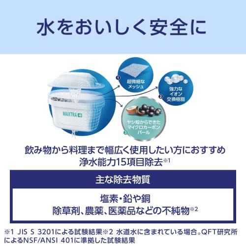 BRITA Maxtra Plus Pure Performance Replacement Cartridges, 8-Pack, White (Official Japanese Product)