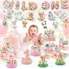 Jungle Animal Party Supplies Party Decoration Banner New Year'S Arrangement Package New Year'S Arrangement Props