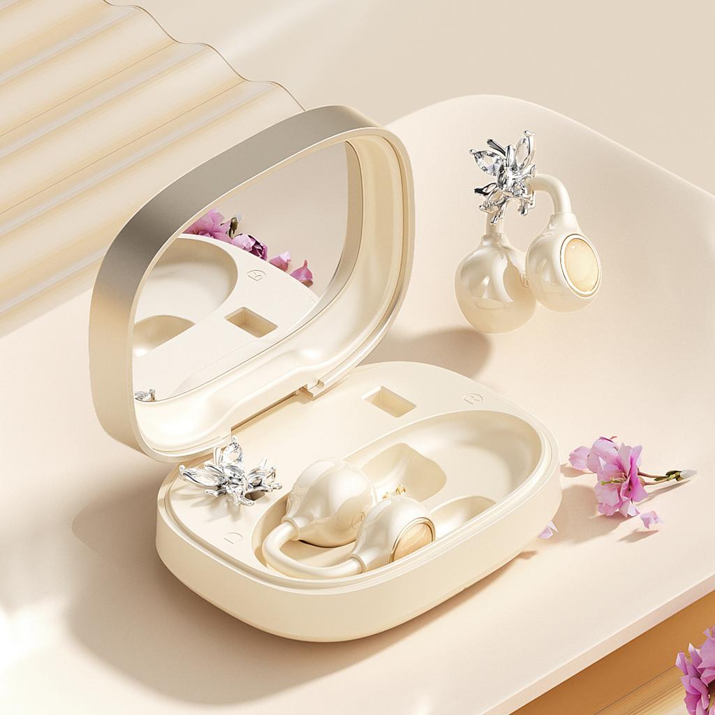 Xiaomi Ear Clips High Sound Quality Mini Sleep Wireless Earphone Long Battery Life Bluetooth Headphone Noise Reduction Girl Work Earbud