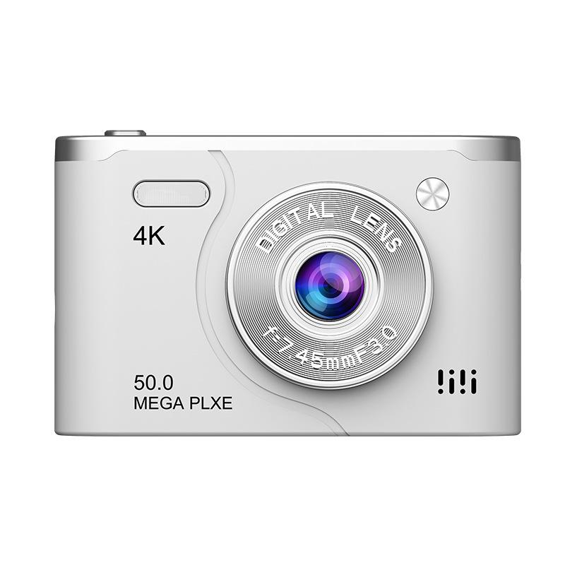 

Детский цифровой фотоаппарат Мини HD Путешествие Подарок Студенческий Портативный Начинающий Беззеркальный фотоаппарат Дешевый фотоаппарат Add 8G Card серебряный