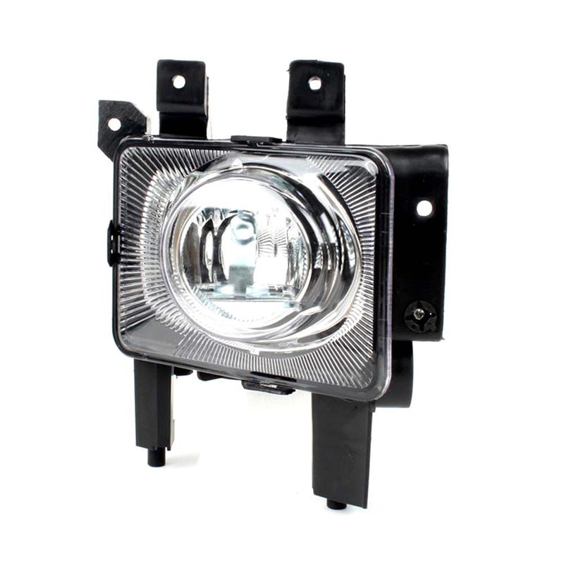 A28G-1Pair Car Front Bumper Fog Lights Driving Lamp Foglight Without Bulb For Opel Vauxhall Astra H Zafira 2004-2011