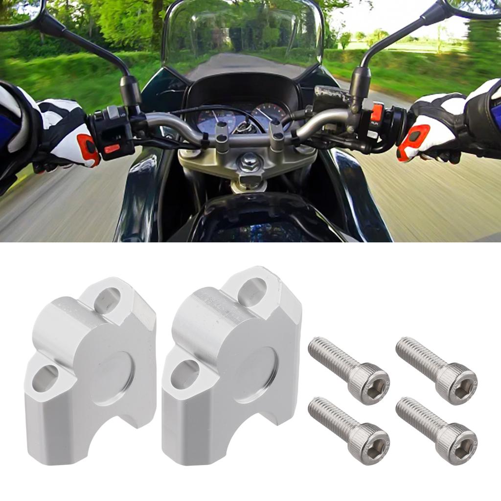 22mm Lenkererhöhung für Motorräder Bietet verstellbare Höhe und rückwärtige Positionierung zur Verbesserung des Fahrkomforts und der Kontrolle