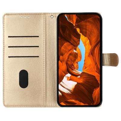 Pro Samsung Galaxy A56 5G Peněženkové pouzdro na telefon Motýl Květinový potisk Kožené výklopné pouzdro