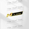 HWCB2 N Line Decoration Emblem Car Styling 3D Sticker Metal Front Hood Grille Badge For Hyundai Kona Tucson Sonata Elantra Veloster